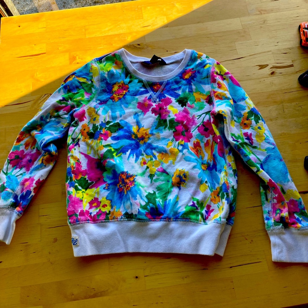 Ralph Lauren polo girls art sweatshirt